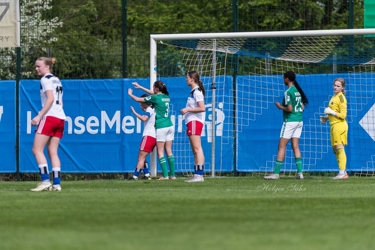 Bild 308 - wBJ Hamburger SV - SV Werder Bremen : Ergebnis : 1:3